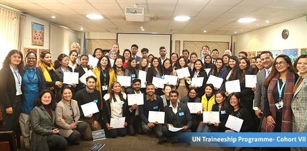 43 Trainees Graduated from UN Traineeship Programme - Cohort VII